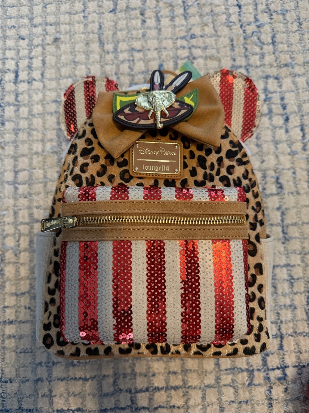 Disney Loungefly Mini Backpack Minnie Main Attraction jungle cruise 11/12